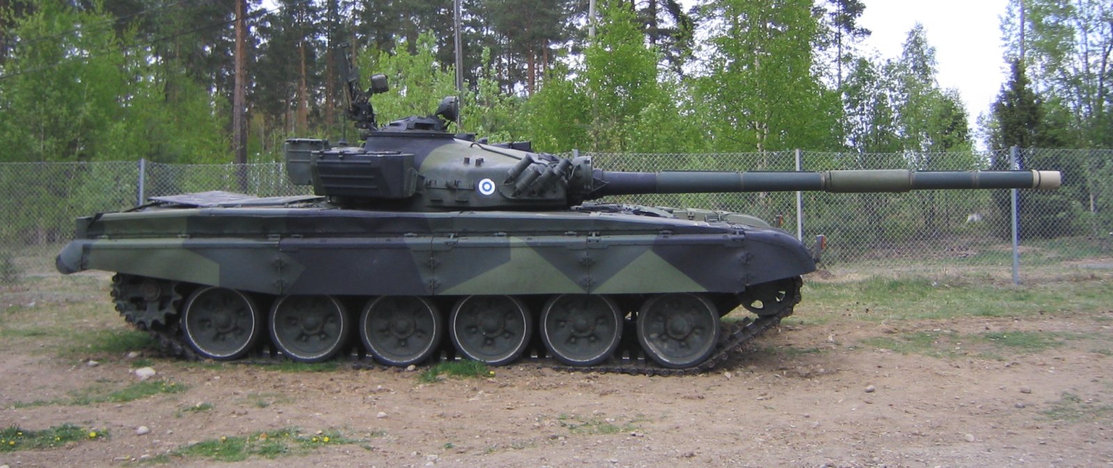 Танк т-72 Финляндия
