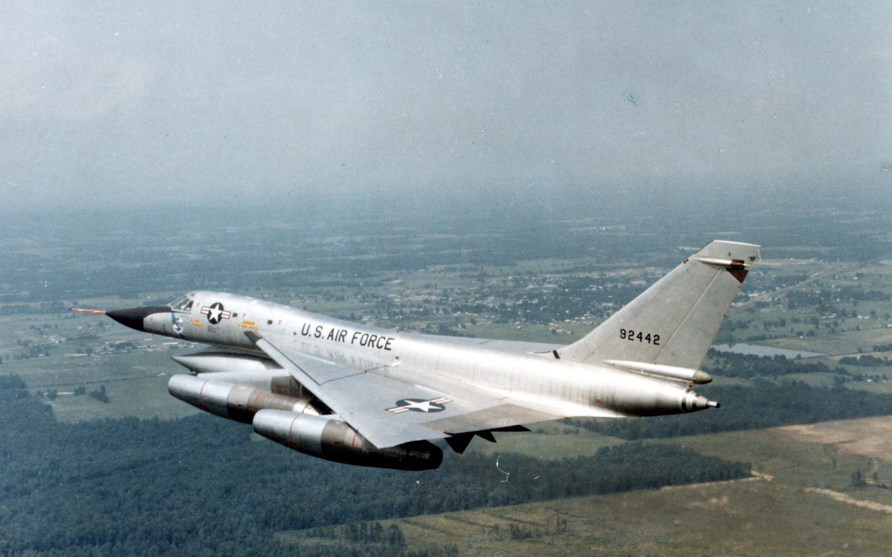 Convair B-58 Hustler. Дальний бомбардировщик. (США)