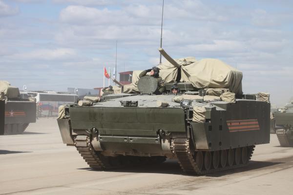 Курганец-25. Универсальная гусеничная платформа для БТР, БМП, БМД. (Россия)
