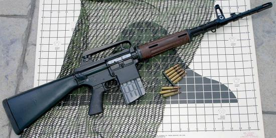 AR-10. Автоматическая винтовка. (США)
