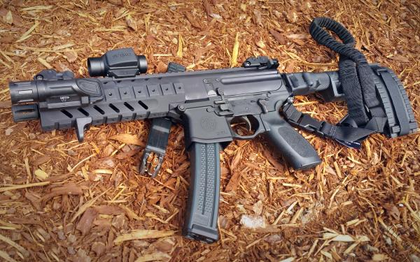 SIG-Sauer MPX. Пистолет-пулемет. (США)