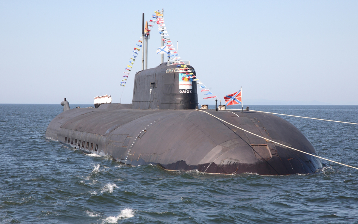 К-186 «Омск». Ракетный атомный подводный крейсер. (СССР - Россия)