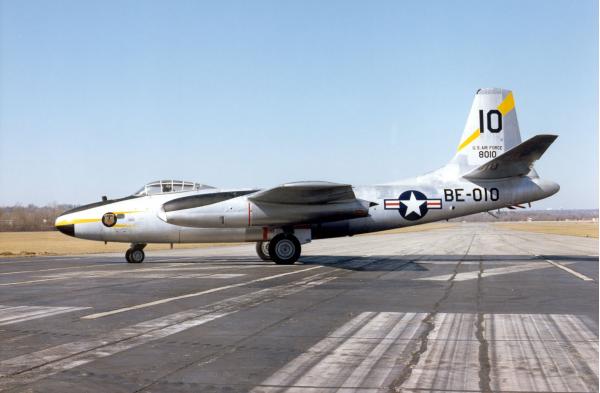North American B-45 Tornado. Реактивный бомбардировщик. (США)