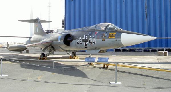 Lockheed F-104 Starfighter. Многоцелевой истребитель. (США)