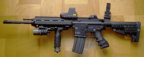 HK416. Штурмовая винтовка. (Германия)