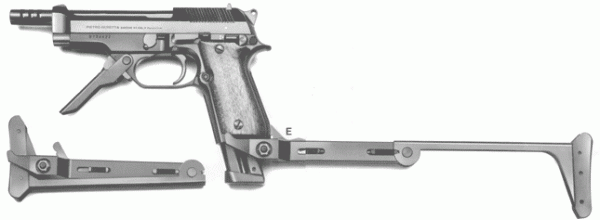 Beretta 93R (Raffica). Автоматический пистолет. (Италия)