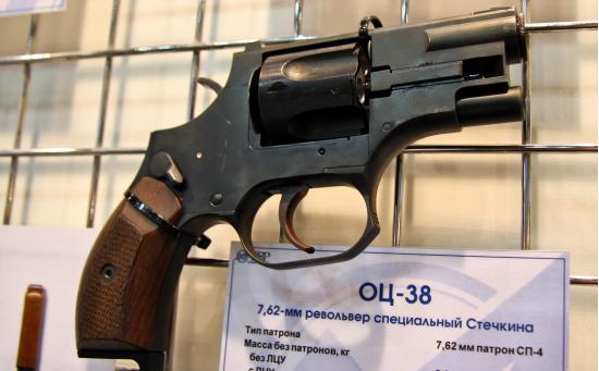 ОЦ-38. Бесшумный револьвер. (Россия)