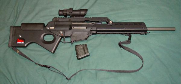 HK SL 8. Самозарядная винтовка. (Германия)