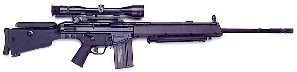 HK MSG90 / HK MSG90A1. Снайперская винтовка. (Германия)