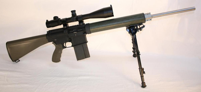 AR-10(T). Снайперская винтовка. (США)