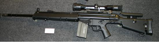 HK MSG90 / HK MSG90A1. Снайперская винтовка. (Германия)