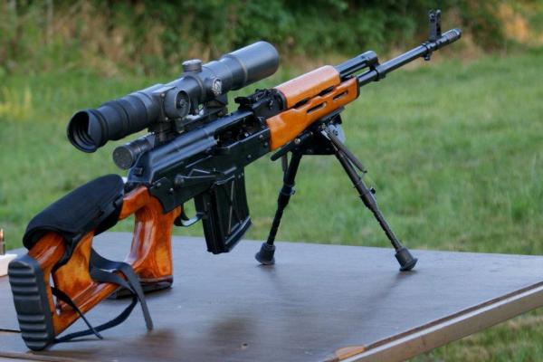 PSL. Самозарядная снайперская винтовка. (Румыния)