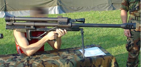 RT-20. Крупнокалиберная снайперская винтовка. (Хорватия)