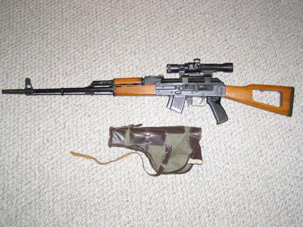 Tabuk. Самозарядная снайперская винтовка. (Ирак)