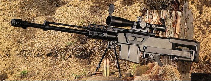 Accuracy International AS50. Снайперская винтовка. (Англия)
