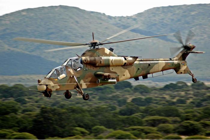 Denel AH-2 Rooivalk. Ударный вертолет. (ЮАР)