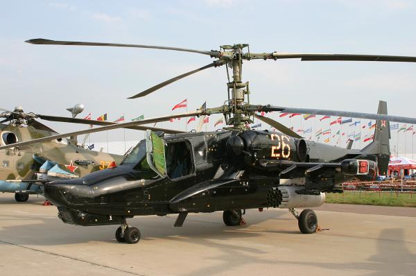 Ка-50 «Черная акула». Ударный вертолет. (СССР-Россия)