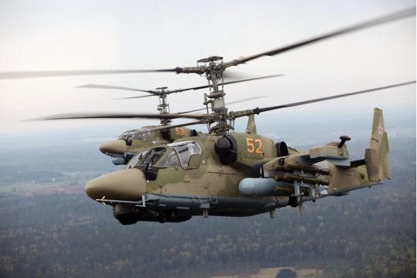 Ка-52 «Аллигатор». Ударный вертолет. (Россия)