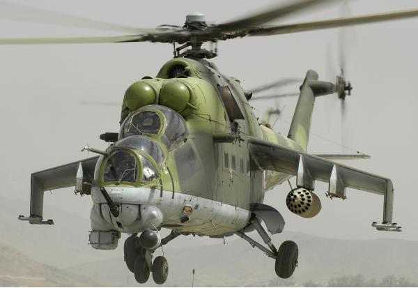 Ми-24. Ударный вертолет. (СССР-Россия)