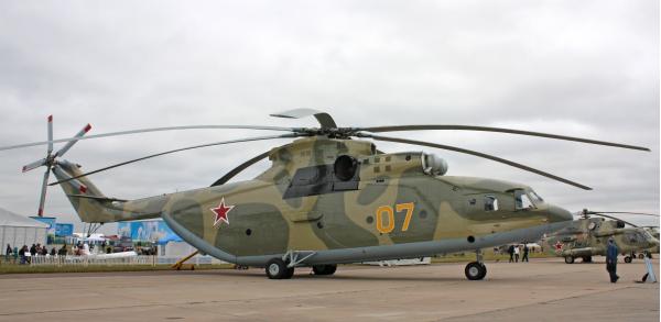 Ми-26. Транспортный вертолет. (СССР-Россия)