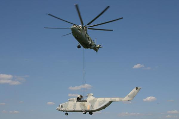 Ми-26. Транспортный вертолет. (СССР-Россия)