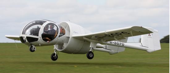 Edgley Optica. Самолет воздушного наблюдения. (Англия)