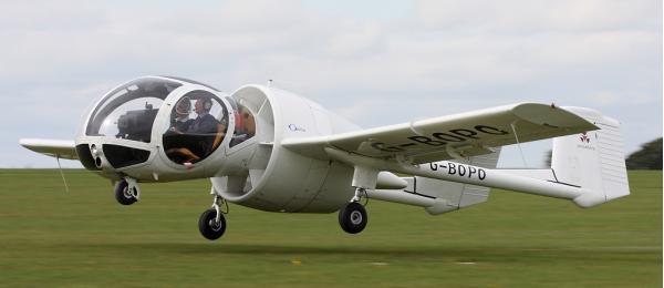 Edgley Optica. Самолет воздушного наблюдения. (Англия)
