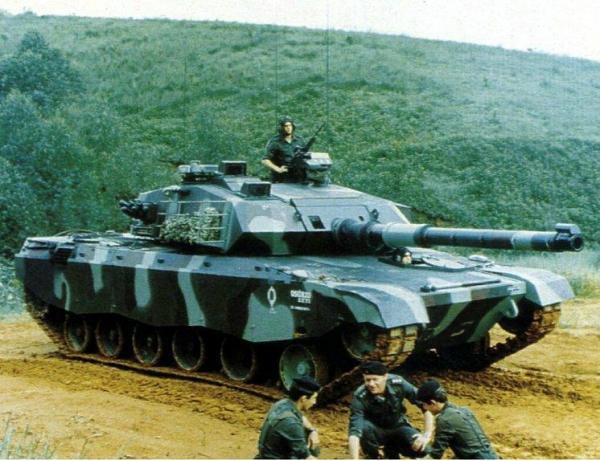 Engesa EE-T1 Osório. Основной боевой танк. (Бразилия)