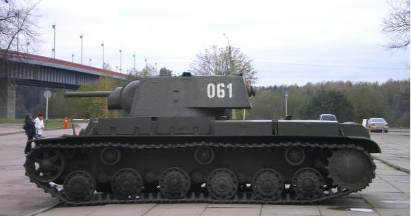КВ-1. Тяжелый танк. (СССР)