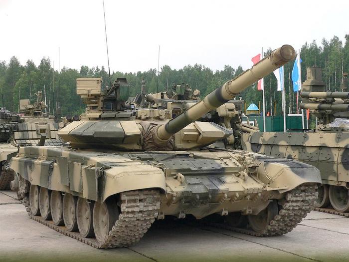 Т-90 «Владимир». Основной Боевой танк. (Россия)