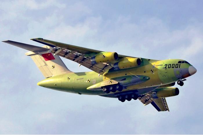 Xian Y-20. Транспортный самолет. (Китай)